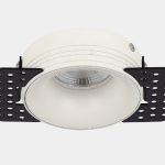 Белый встраиваемый светильник ST Luce ST218.558.01, GU10, IP20, без лампы