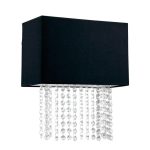 Черное бра PHOENIX IDEAL LUX 113715