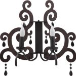 Черное бра ISABELLA Nowodvorski 3421