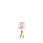 Бежевая настольная лампа YORK TL1 SMALL Ideal Lux  089782