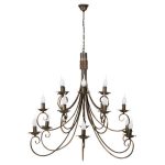 Медная люстра PŁOMYK XVIII Nowodvorski  493