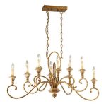 Золотая люстра CORTINA Ideal Lux 88433