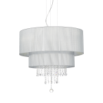 Серебристая люстра OPERA Ideal Lux 122601