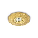 Золотой точечный светильник POLKA Ideal Lux 115610
