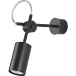 Черный настенный спот EYE Nowodvorski 6842