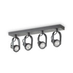 Черный светильник GLIM IDEAL LUX 229607