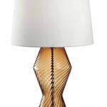 Янтарная настольная лампа Vania Barovier&Toso 5572