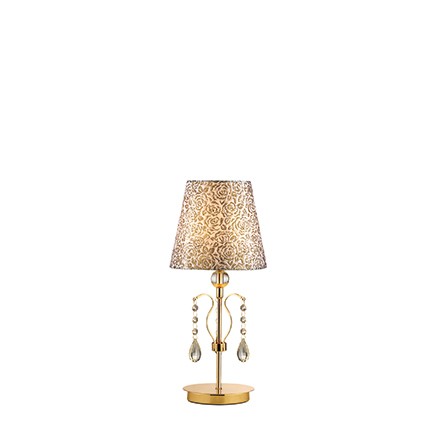 Product 16412 Золотая настольная лампа PANTHEON Ideal Lux 088167 — изображение 1
